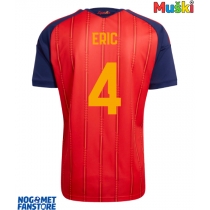 Španjolska Eric Garcia #4 Domaci Dres SP 2026 Kratak Rukav